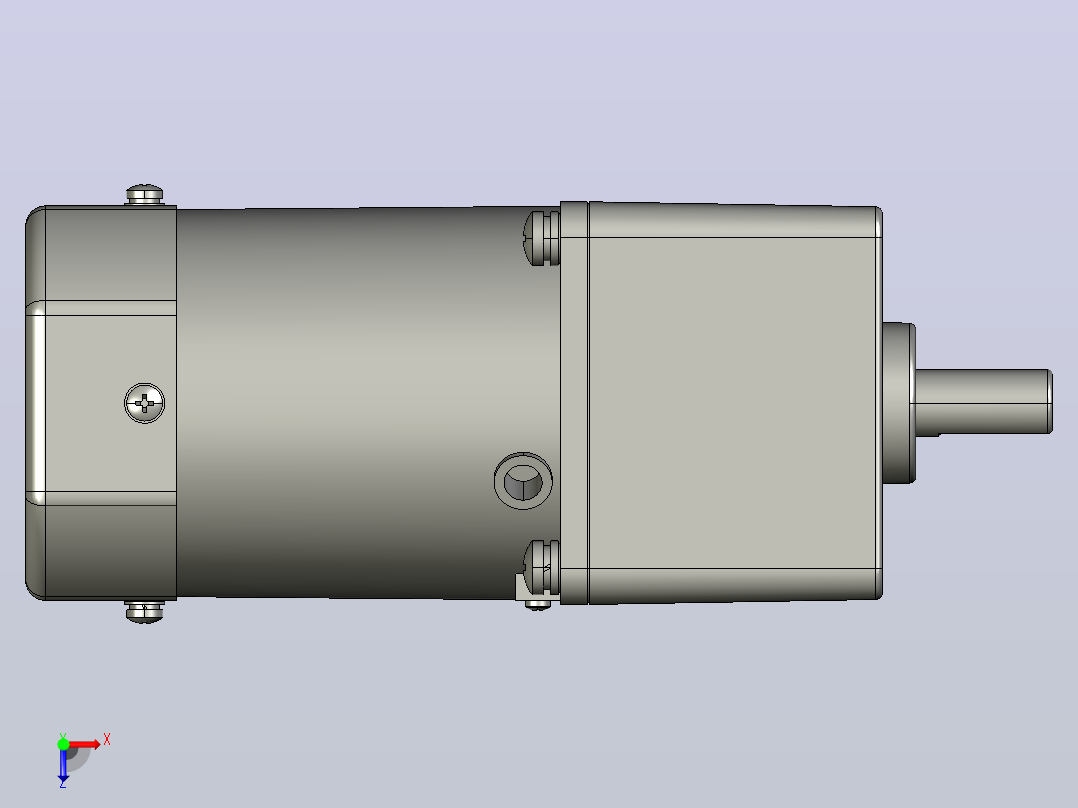 交流减速机5IK60GU-CF(5GU3KB-200KB)俯视图