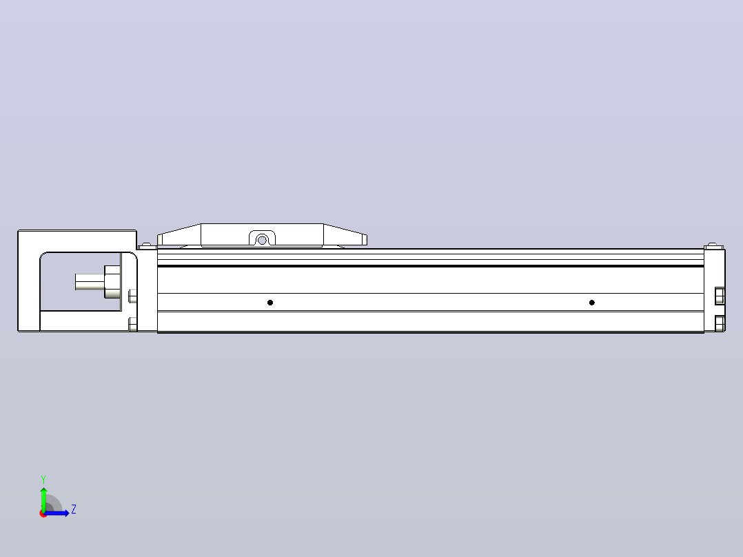 钢基模组TPA-KCR-8610C-340A1-M-F0左视图