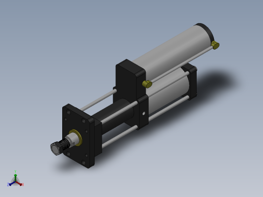 MPT-5T系列标准型[MPT-80-100-10-5T-M2-S1-0°]气压增压缸
