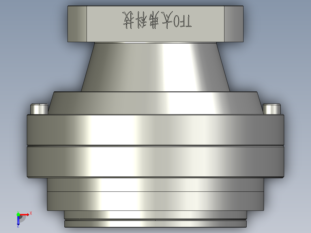 TRVD-40-A电机减速机俯视图