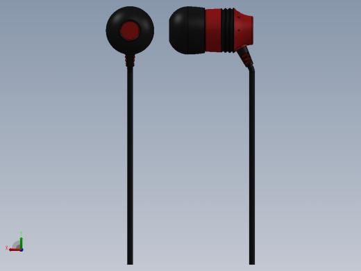 solidworksSkullcandy入耳式耳机后视缩略图