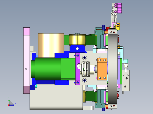 经典的流水线设备左视缩略图