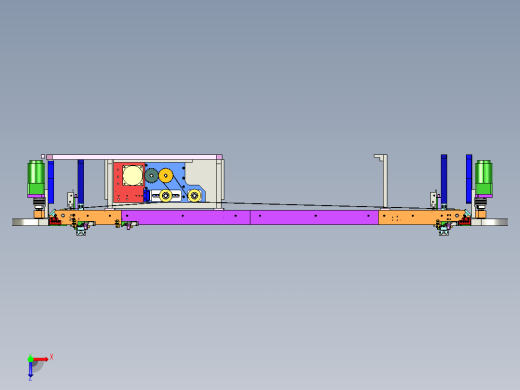 经典的流水线设备俯视缩略图
