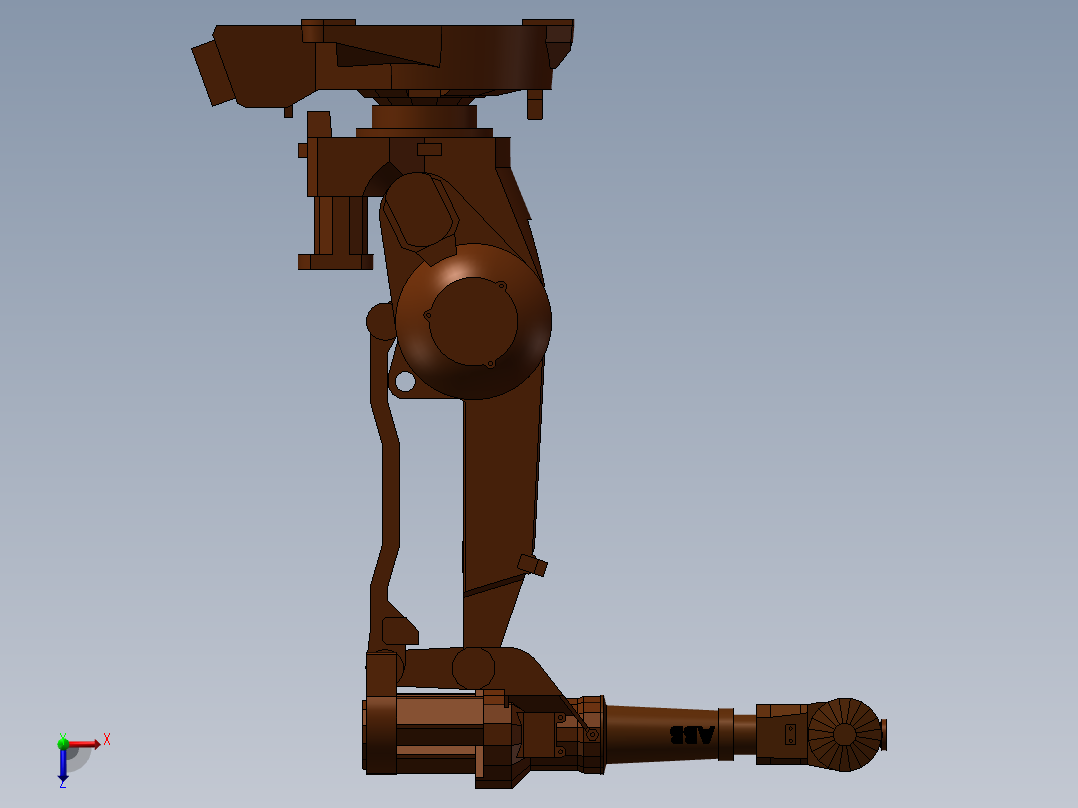 ABB IRB 2400俯视图