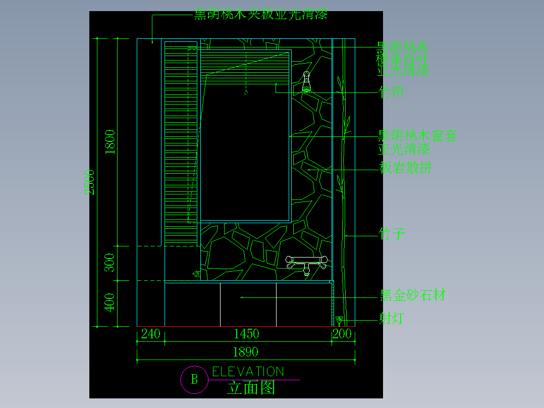 家装类CAD图块(五)-FH01126I