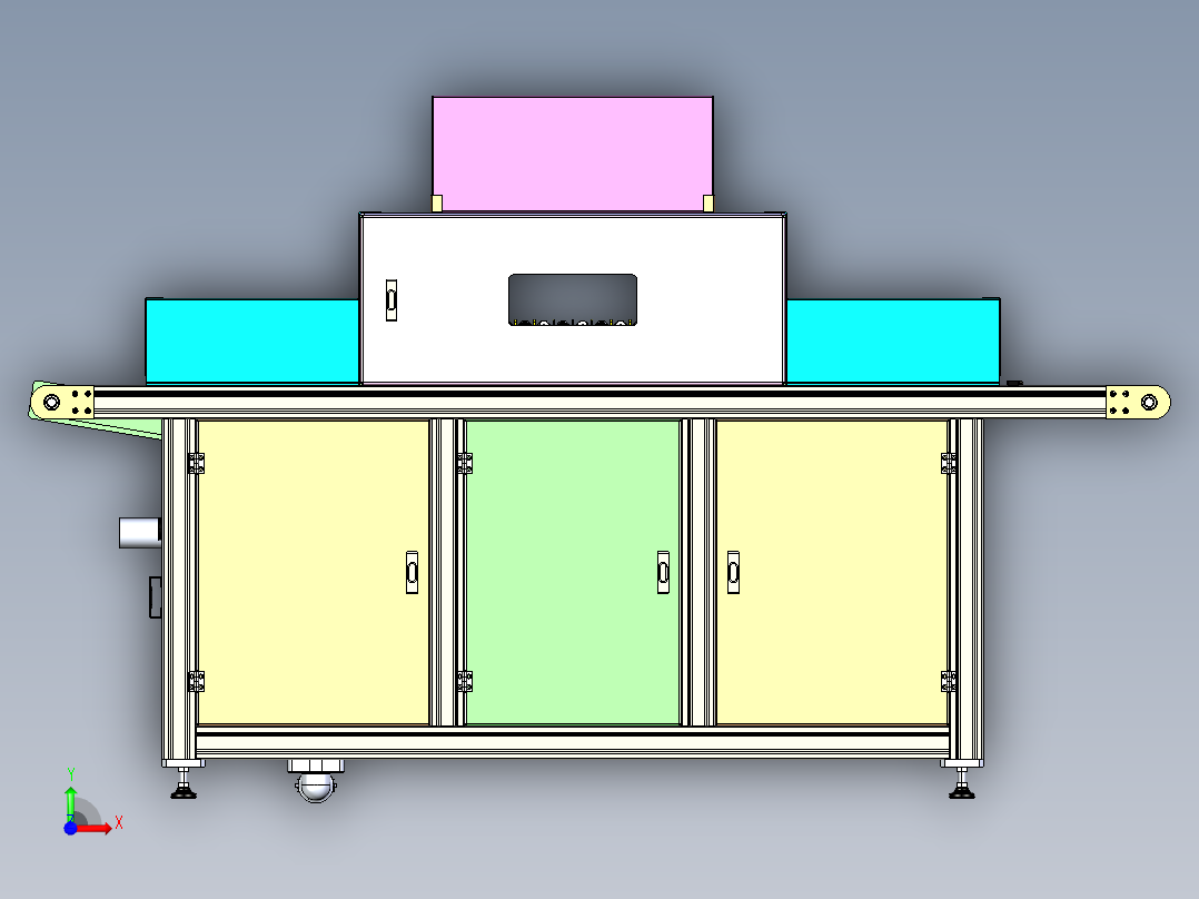 除尘设备 吸尘机前视图