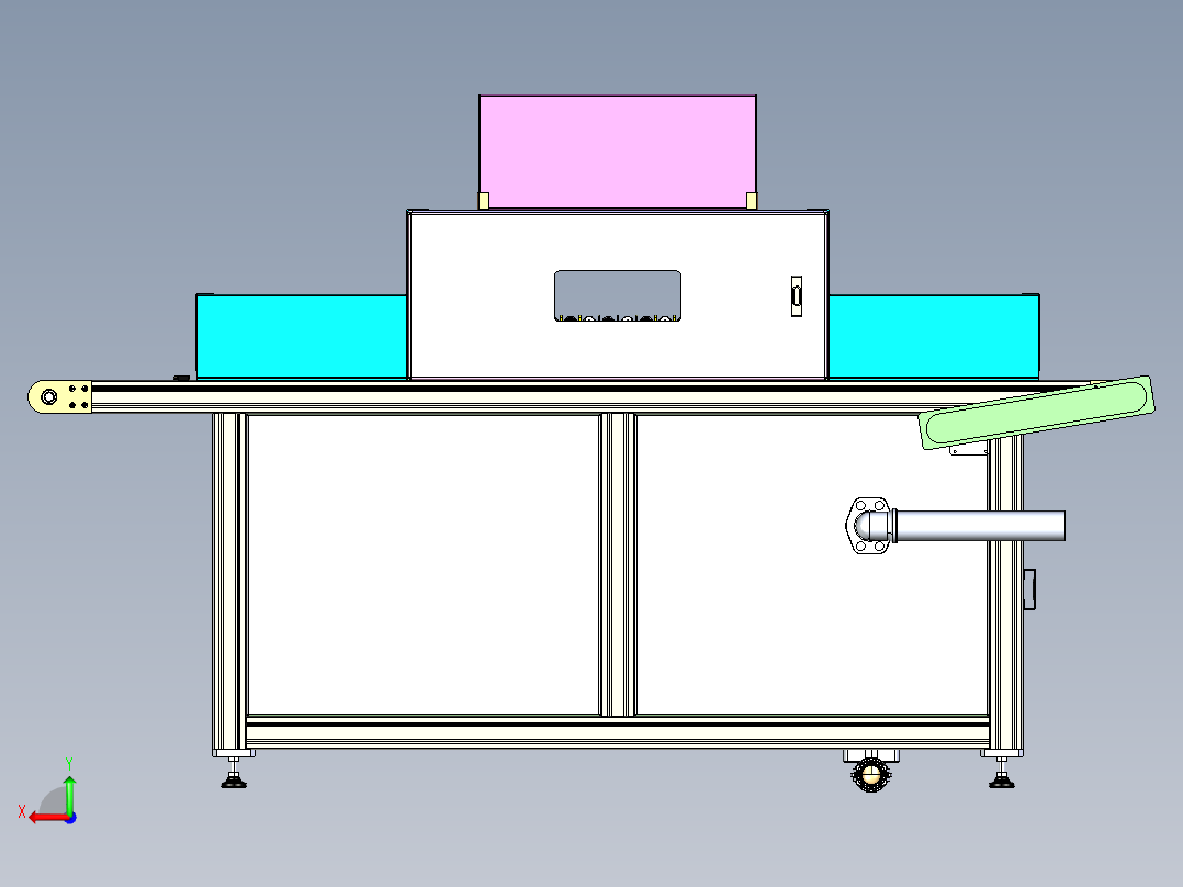 除尘设备 吸尘机后视图