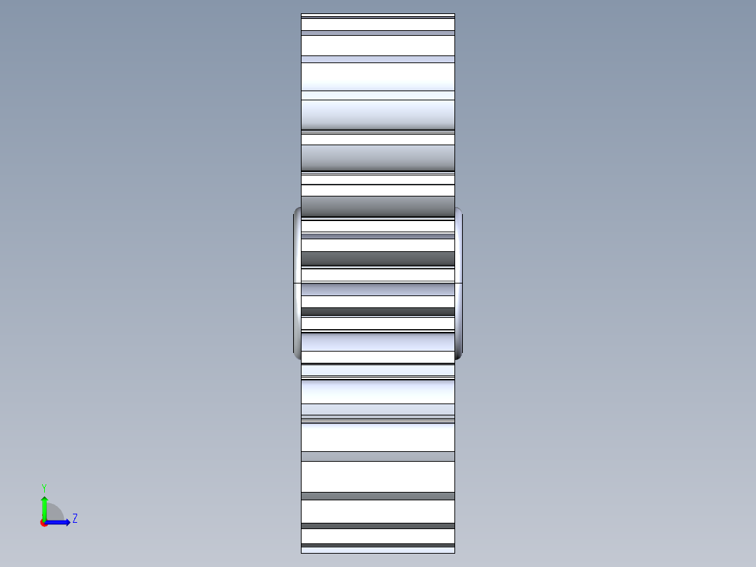 solidworks z=30 m=11齿轮左视图
