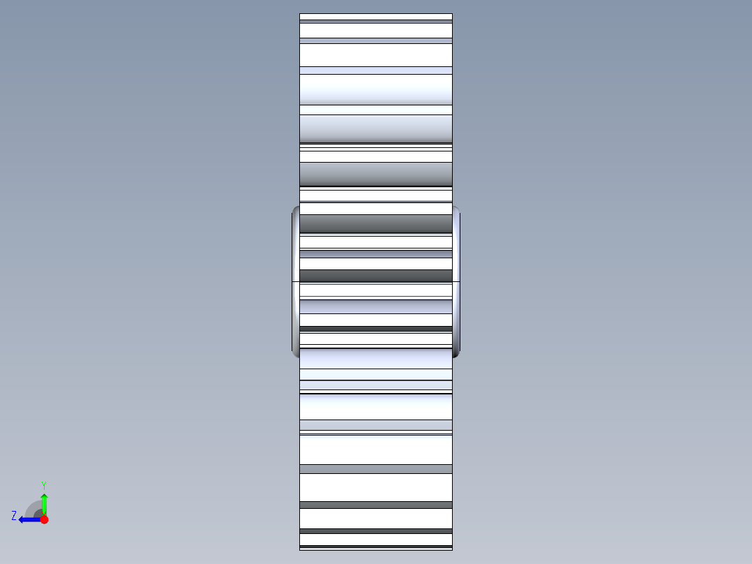solidworks z=30 m=11齿轮右视图