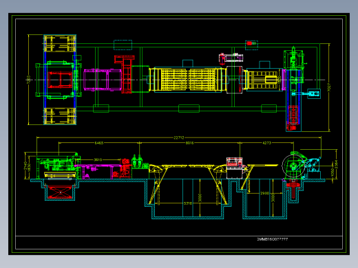 2mmB1600整平(横切)生产线总图.rar