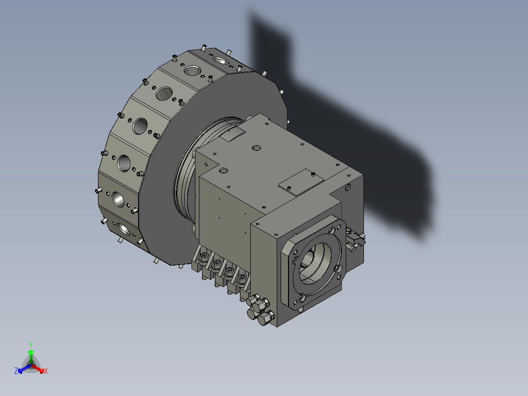 数控车床用伺服刀架