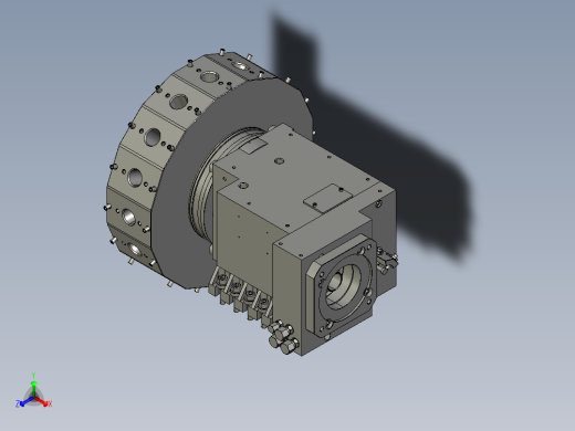 数控车床用伺服刀架
