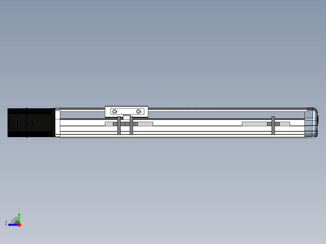 Toyo东佑达直线模组-ETH10-300-BC-200W右视图
