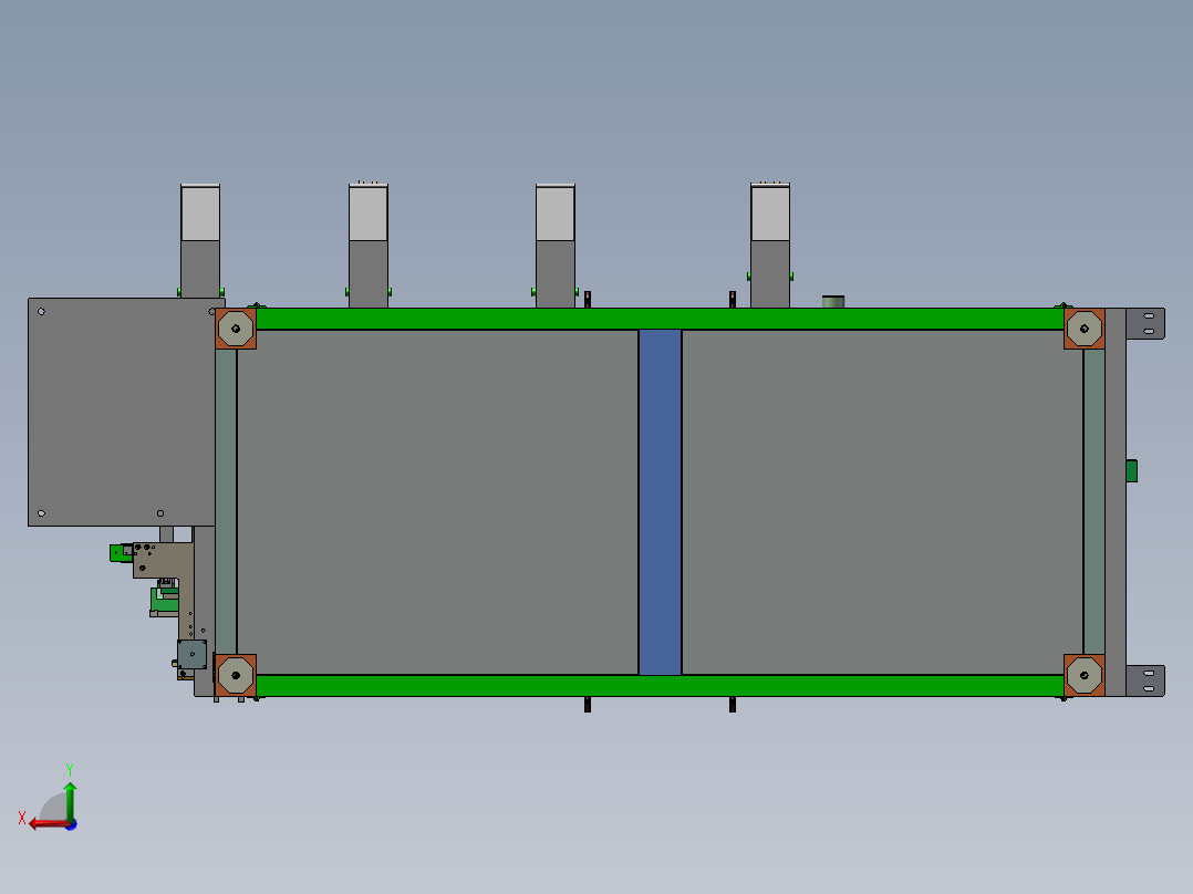 B21_连接器插针机后视图