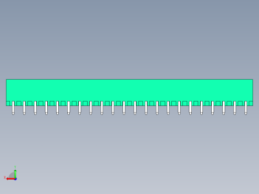 DEGSON 2EDG 系列 5.08mm 可插拔接线端子组-2EDGVC-5.08-22P-14-00AH后视缩略图