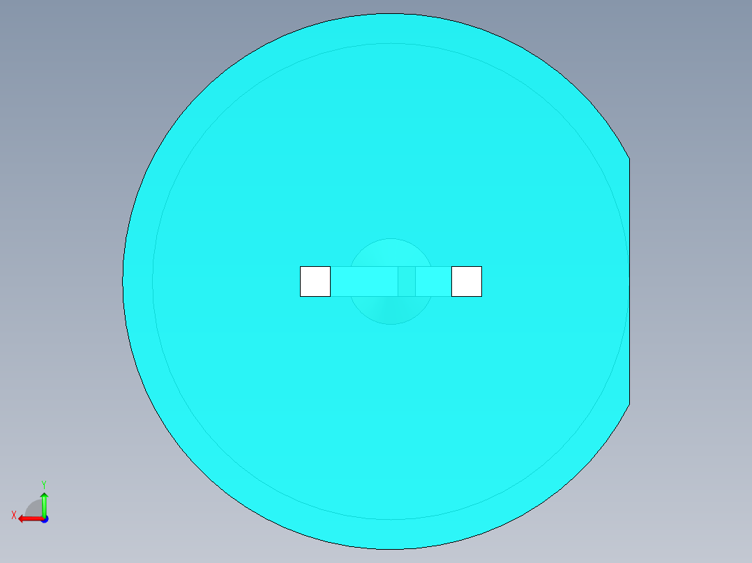 LED_Round_Cyan_D8.0mm后视图