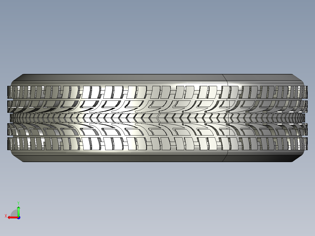 车轮225-75R17.5后视图