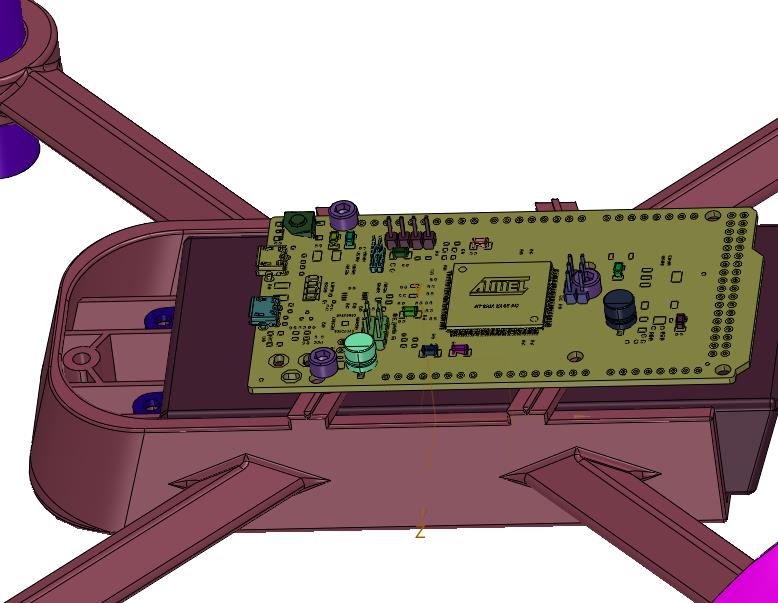 炫酷航拍自制打印无人机
