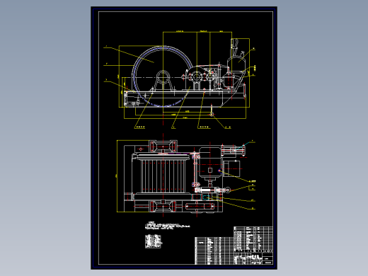 单绳缠绕式矿井提升机传动部分设计
