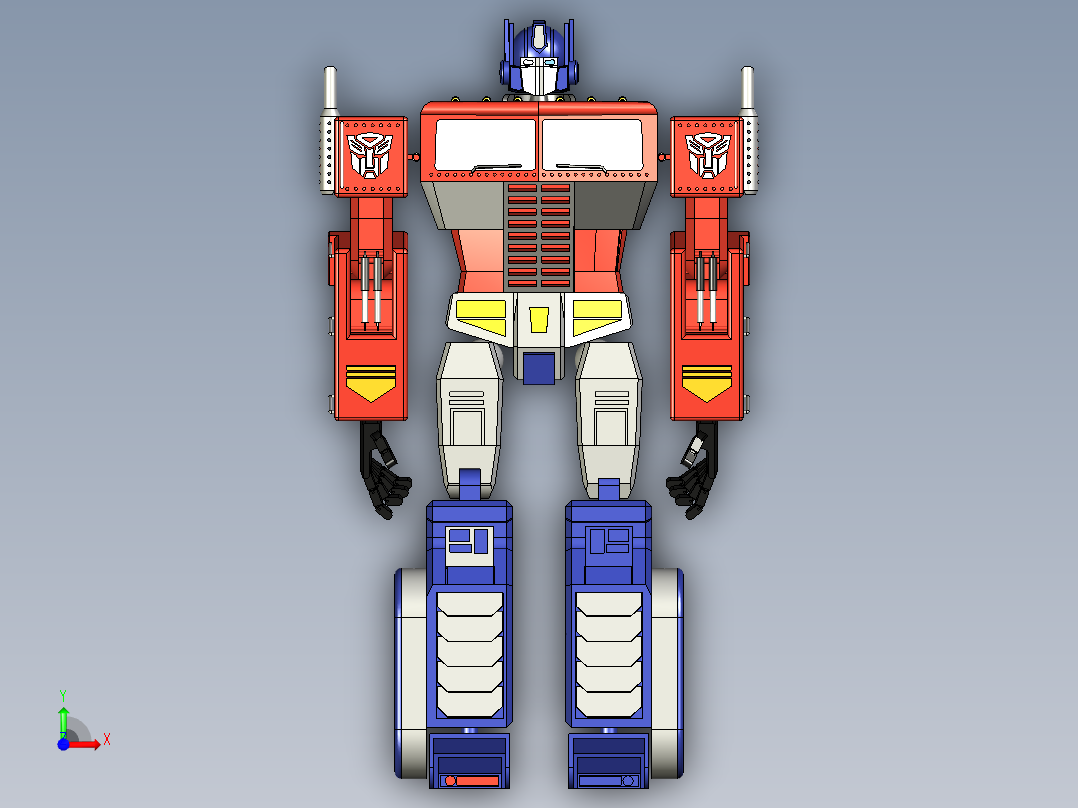 变形金刚2前视图