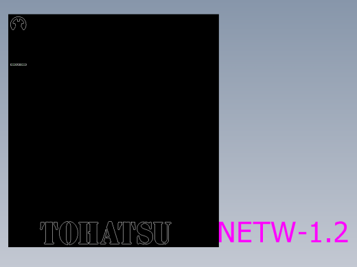 E形扣環NETW．NETWS-2D多系列多零件图纸模型