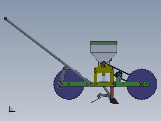 手推式播种机==1353882左视缩略图