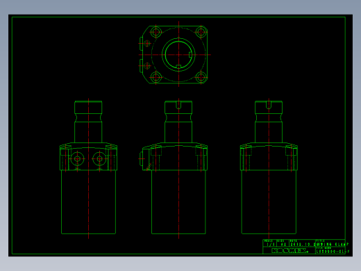 LHS0900-CL-F多系列多零件图纸模型