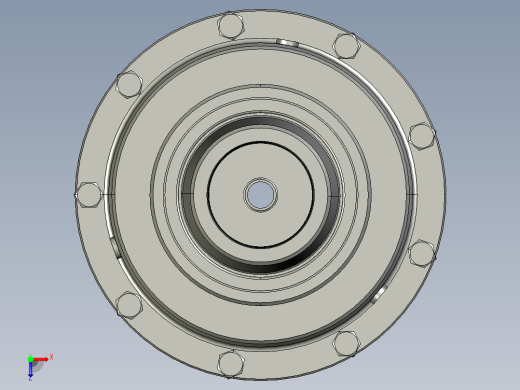 鼓形齿联轴节俯视缩略图