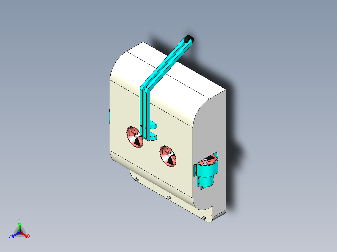 水下船体表面清刷机器人磁吸附装置设计1227481==1500