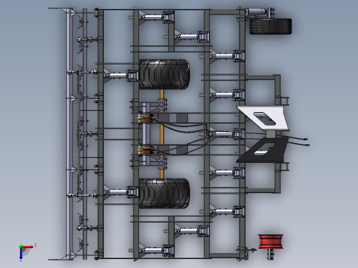 旋耕机俯视缩略图