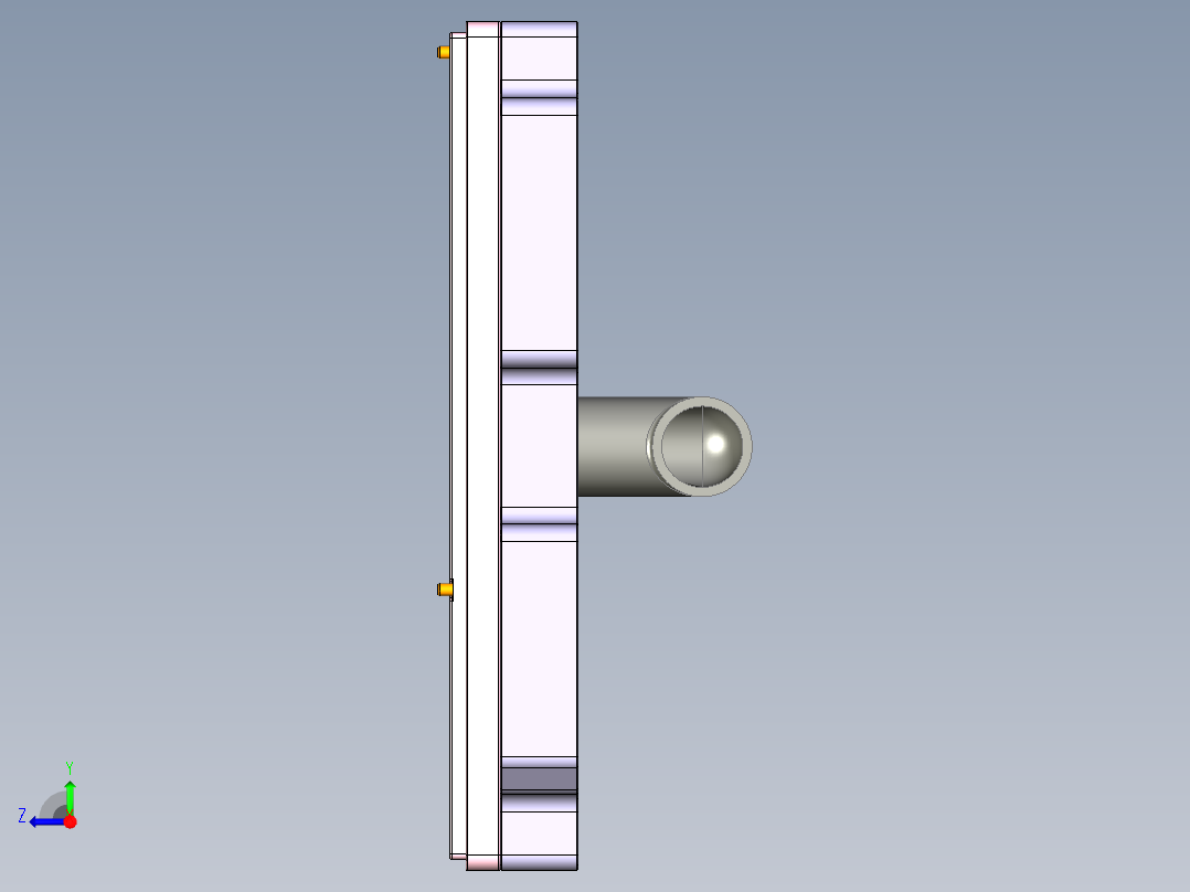 WATCH-手表CNC工装夹具三维模型CNC2-0425右视图