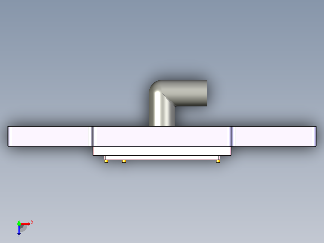 WATCH-手表CNC工装夹具三维模型CNC2-0425俯视图