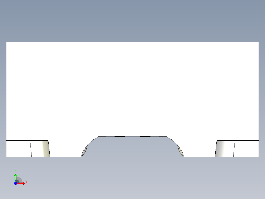 剩余铣UG程序编程刀路前视图