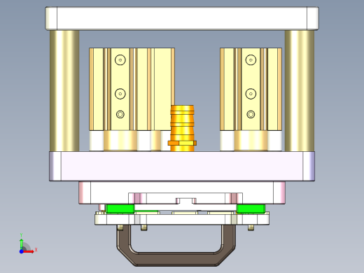 R4-笔记本CNC工装夹具三维模型CNC5-0903前视缩略图