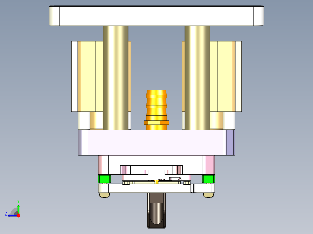 R4-笔记本CNC工装夹具三维模型CNC5-0903右视图