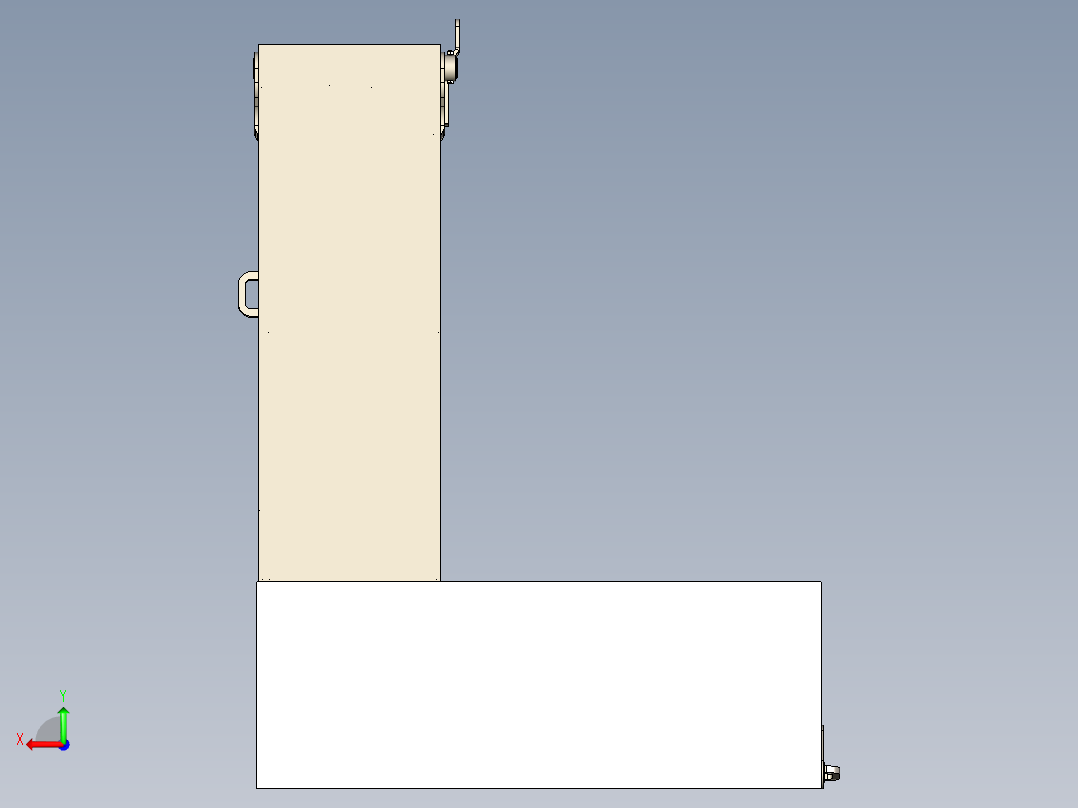 B3003954-车辆梯子后视图