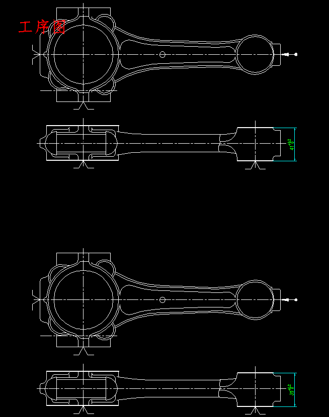 汽车连杆的铣上下端面专用夹具设计及加工工艺装备含NX三维及非标8张CAD图