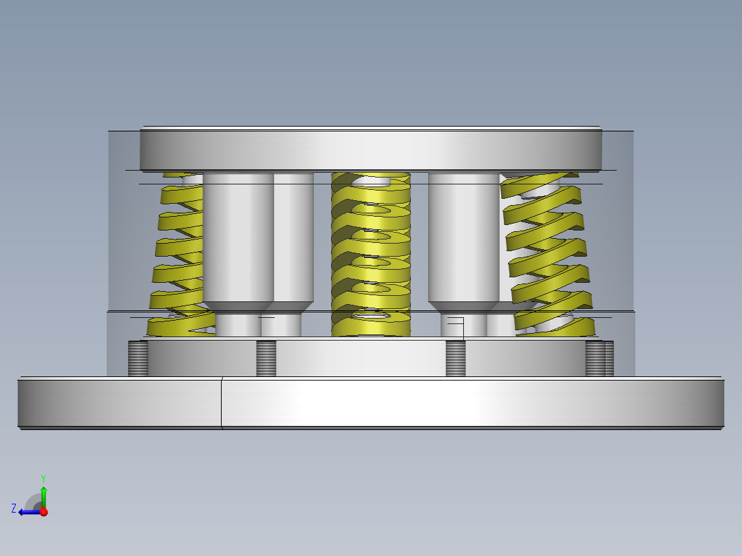 CM-B6080070-00 定心装置右视图