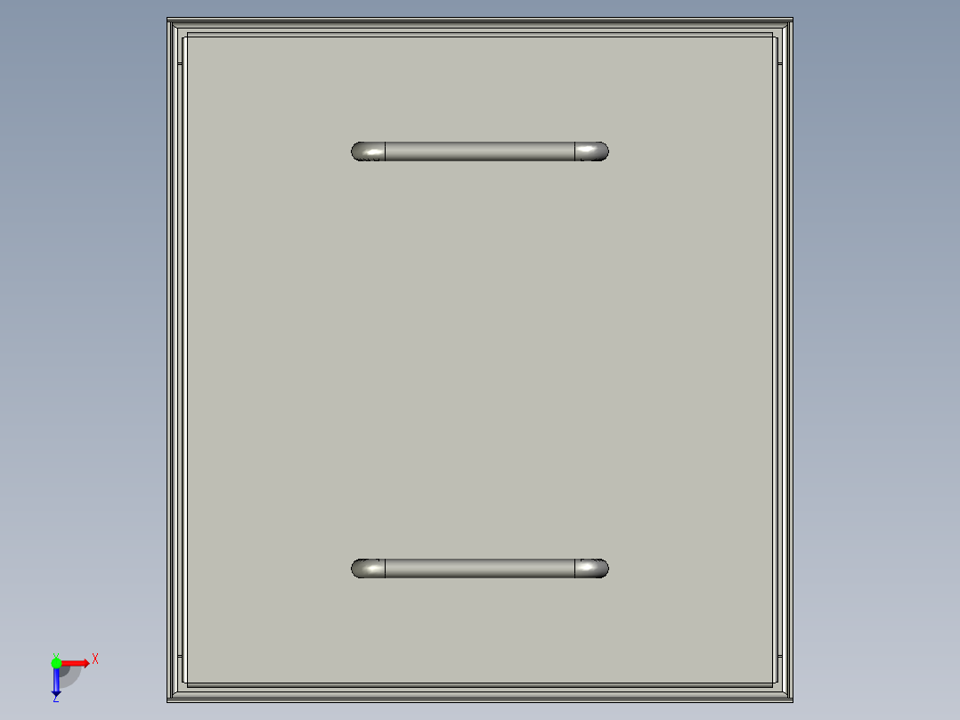 9K防爆口组件-A俯视图