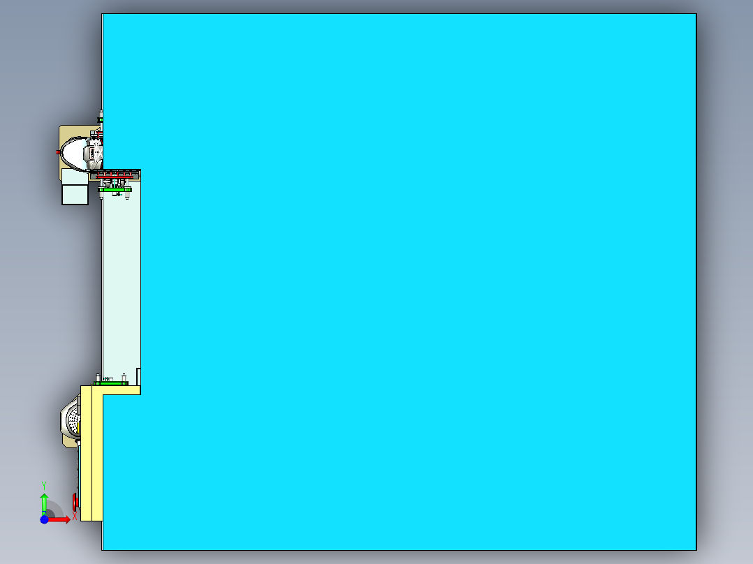 自动穿鞋带机（全自动系鞋带机）前视图
