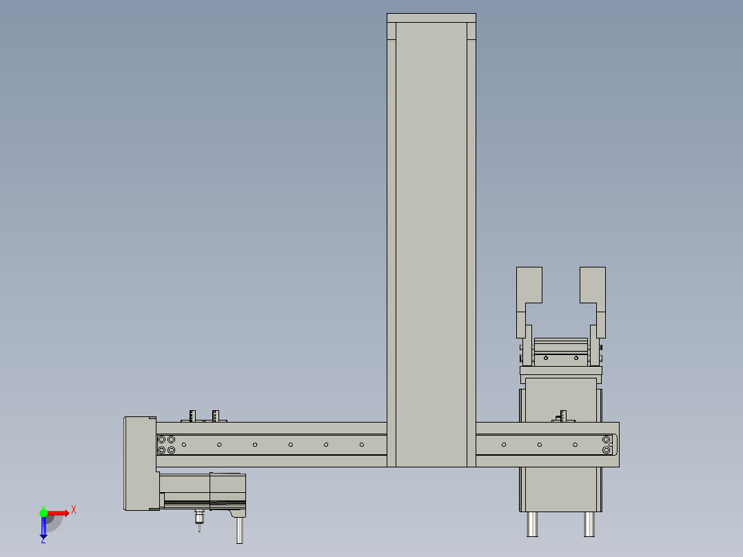 下料机械手22俯视图