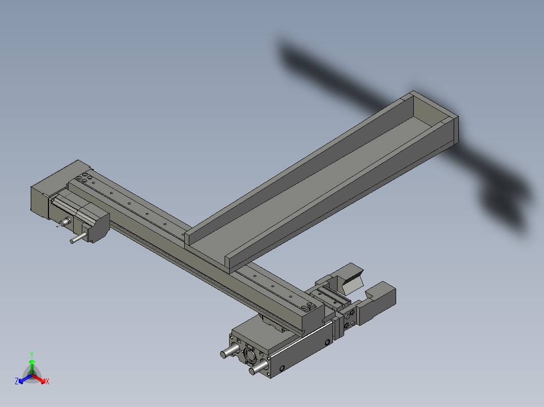 下料机械手22正等轴测图