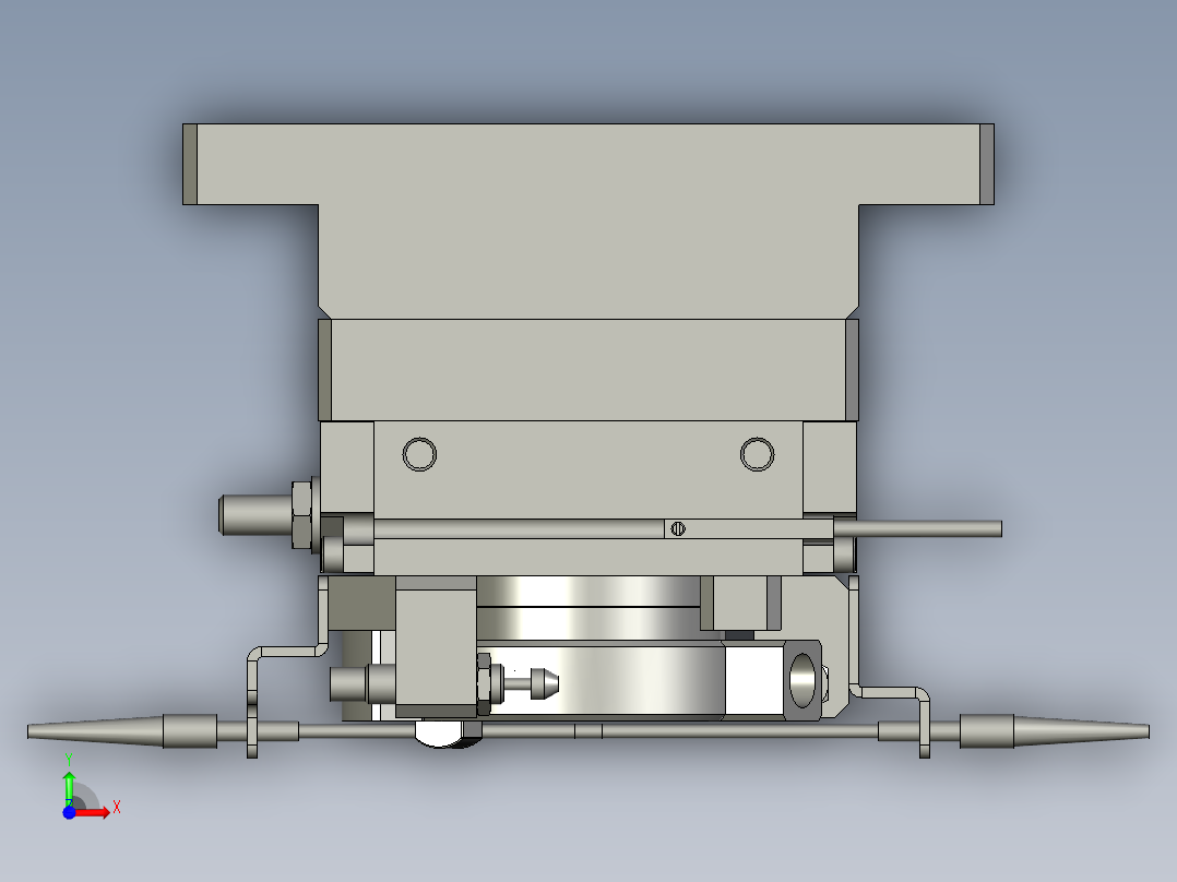 CXDQ02-06-01-00馒头块转向组件前视图