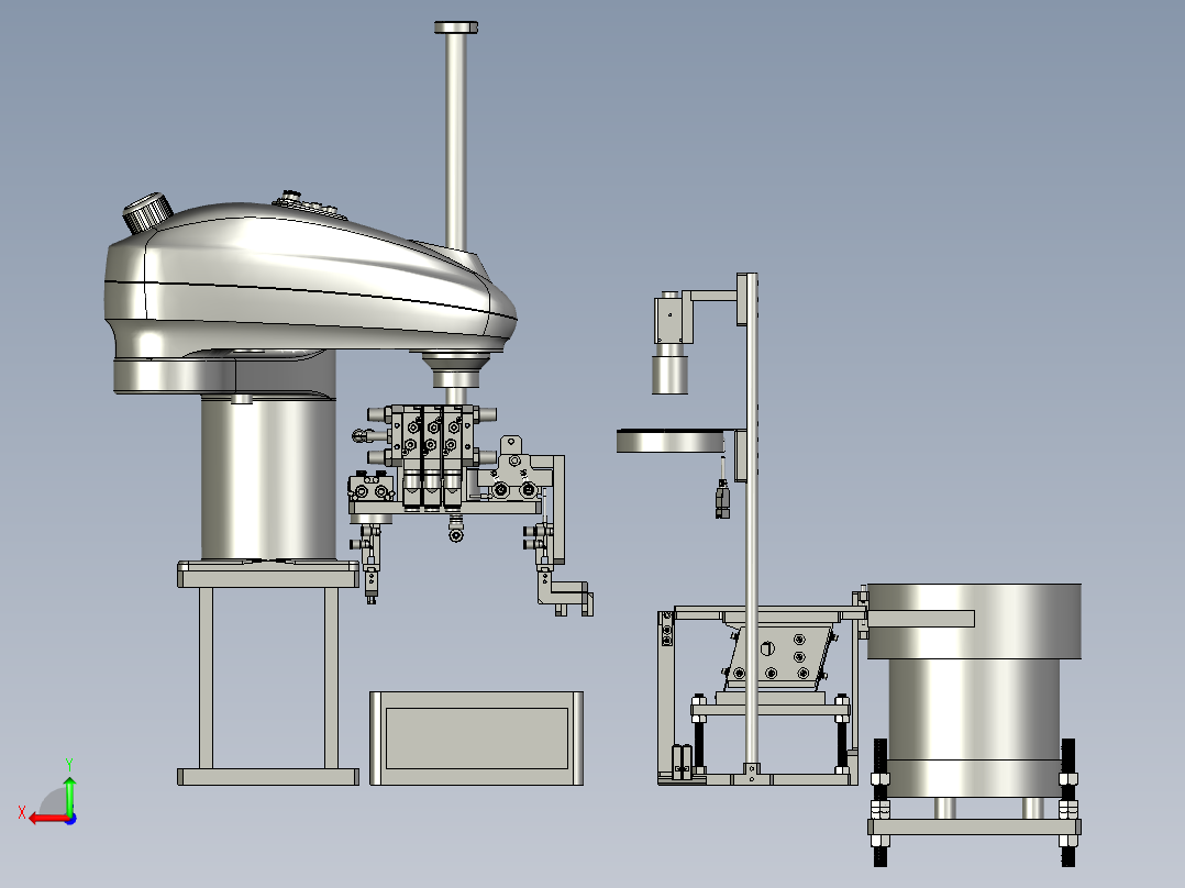 CZXD191019-04固定器上料机构后视图