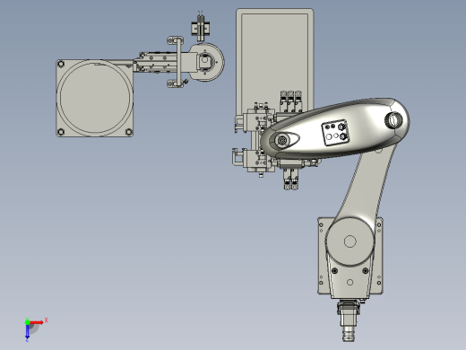 CZXD191019-04固定器上料机构俯视缩略图