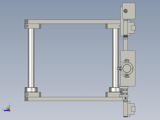 接料底座组件右视缩略图