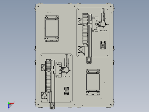 用于螺栓螺母的装配设备俯视缩略图