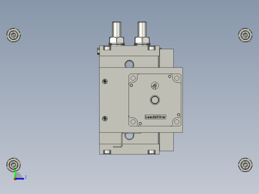 升降机构左视缩略图