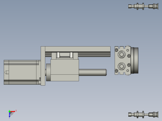 升降机构俯视缩略图
