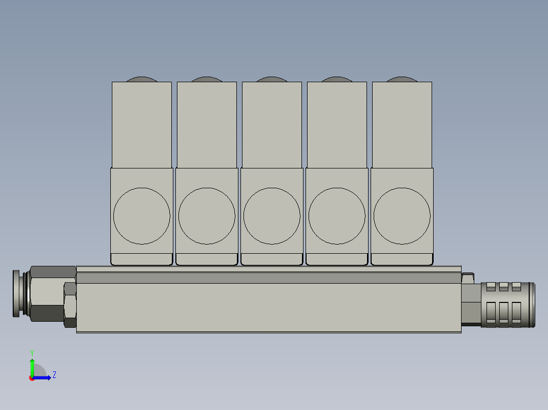 A-NDK250210-00001-电磁阀组件左视图